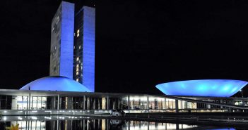 Blue November lights up Brazilian tourist hot spots