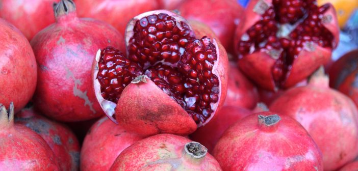 Pomegranate Caipirinha